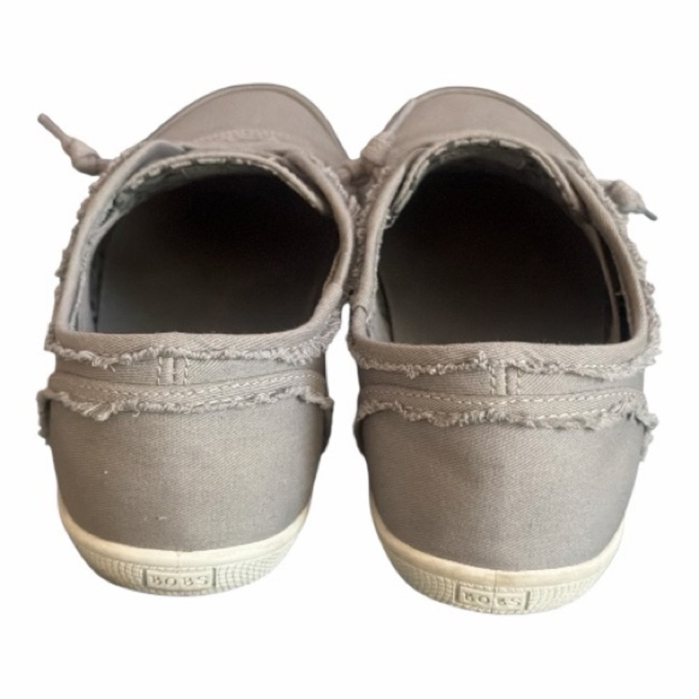 BOBS from Skechers Gray Slip-On Women’s Shoes Size 8 - Picture 3 of 7